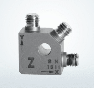 688A04 high-temperature triaxial acceleration sensor for shock and vibration testing