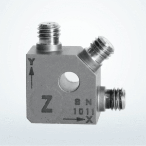 688A04 high-temperature triaxial acceleration sensor for shock and vibration testing
