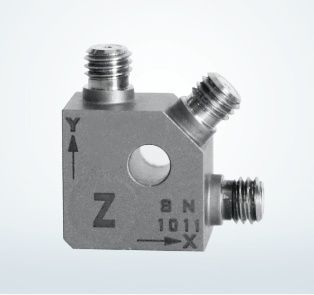 688A04 high-temperature triaxial acceleration sensor for shock and vibration testing