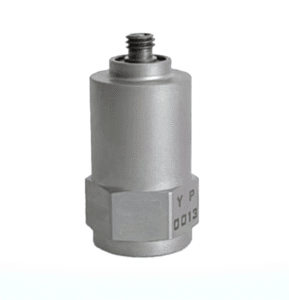 682C02 extreme high temperature accelerometer with 10-32 top connector for vibration monitoring