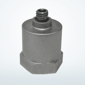 685AH4 high temperature piezoelectric charge vibration sensor with 10-32 top connector